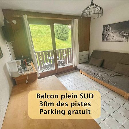 Joli Studio 4 Pers 30M Des Pistes Balcon Plein Sud Au Pieds Des Pistes B27- Draps Non Compris Saint-Jean-dʼAulps Esterno foto