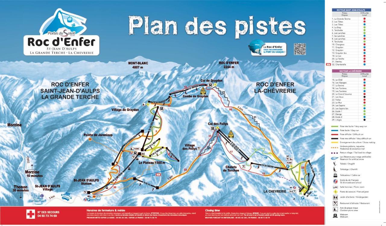 Joli Studio 4 Pers 30M Des Pistes Balcon Plein Sud Au Pieds Des Pistes B27- Draps Non Compris Saint-Jean-dʼAulps Esterno foto