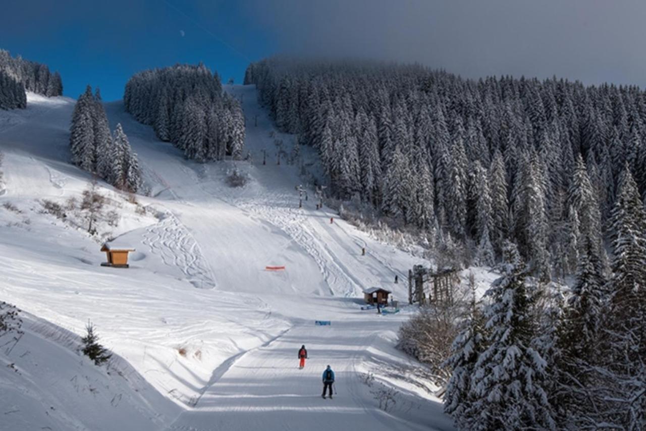 Joli Studio 4 Pers 30M Des Pistes Balcon Plein Sud Au Pieds Des Pistes B27- Draps Non Compris Saint-Jean-dʼAulps Esterno foto