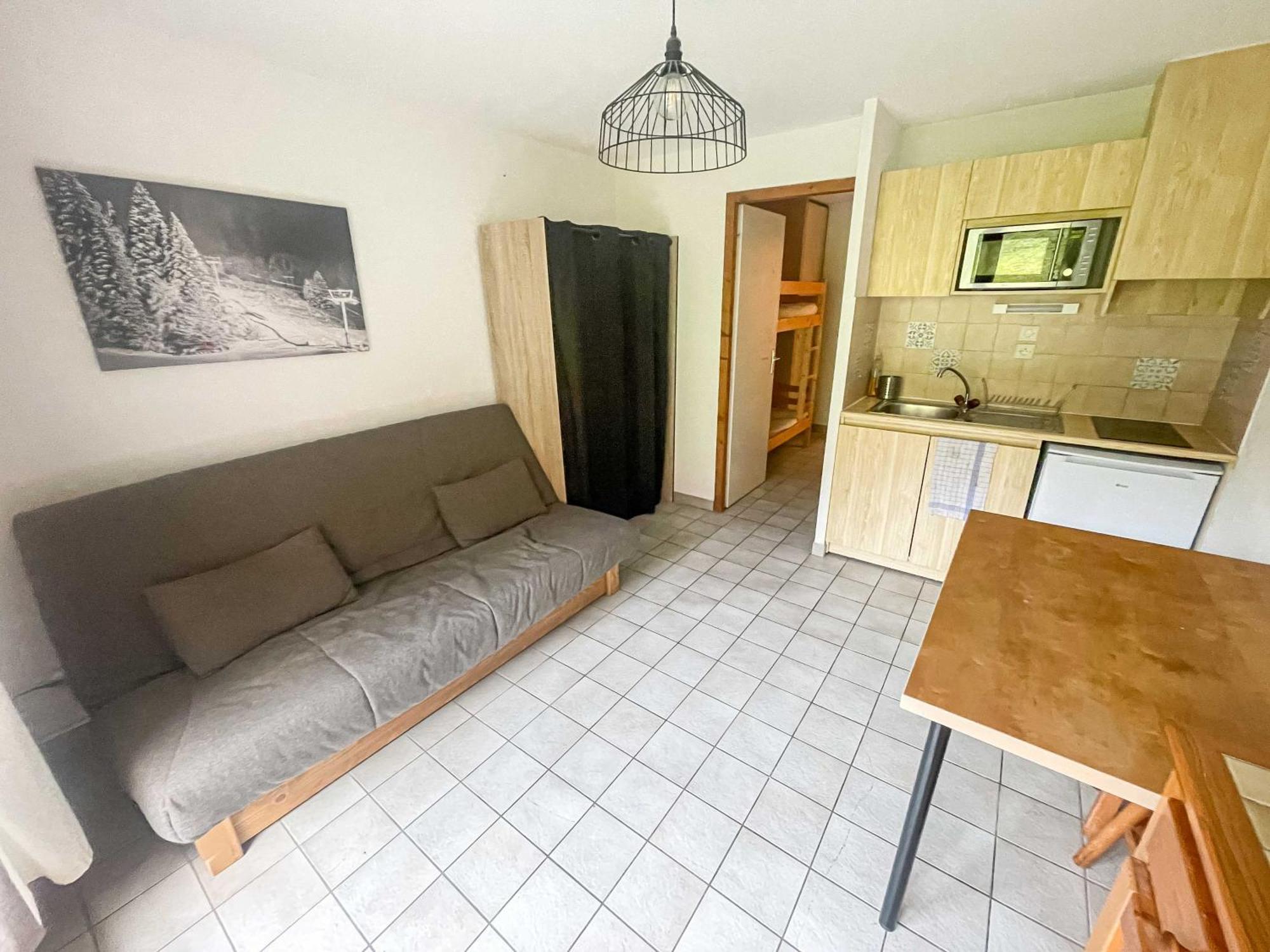 Joli Studio 4 Pers 30M Des Pistes Balcon Plein Sud Au Pieds Des Pistes B27- Draps Non Compris Saint-Jean-dʼAulps Esterno foto
